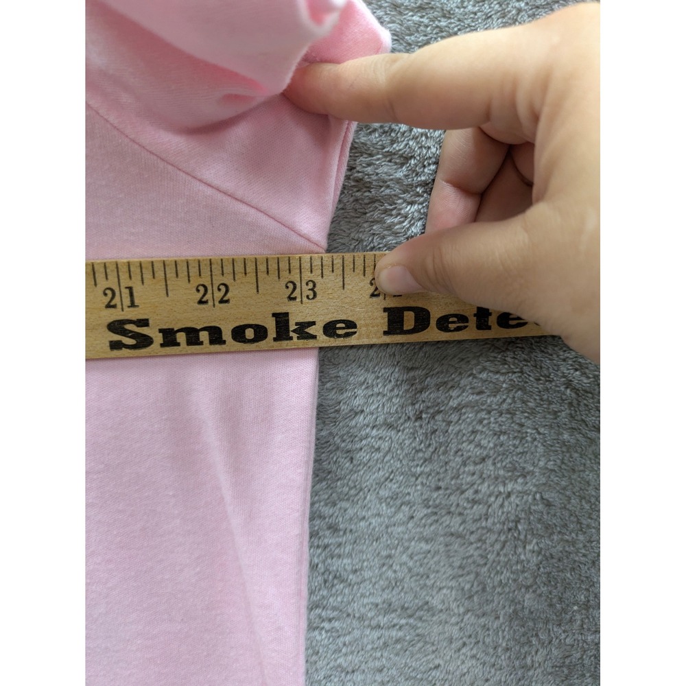 Americana Pink Ribbon Graphic‎ TShirt Womens XL All American Strong Stars - Picture 5 of 8